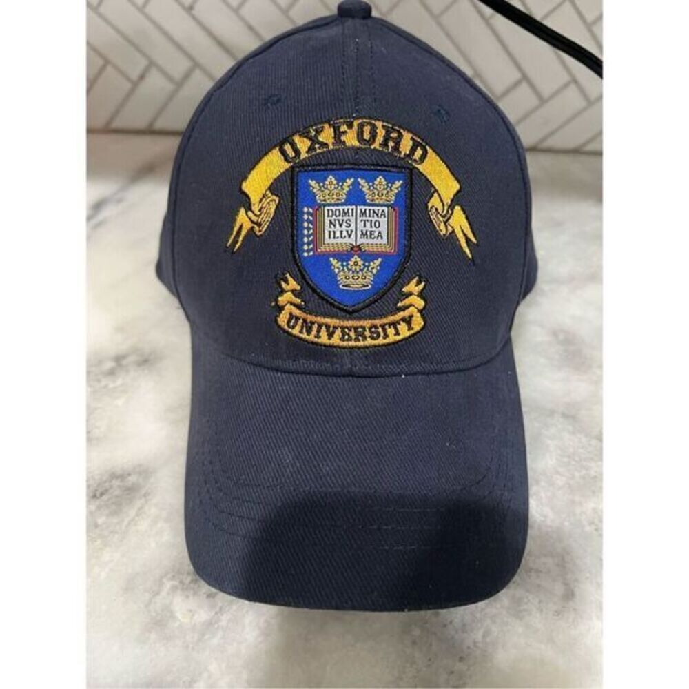 OXFORD UNIVERSITY Baseball Cap Hat Adj. Mens Size Cotton
